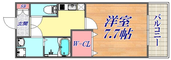 エストーネハーバーランドの物件間取画像